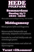 Middagsmeny